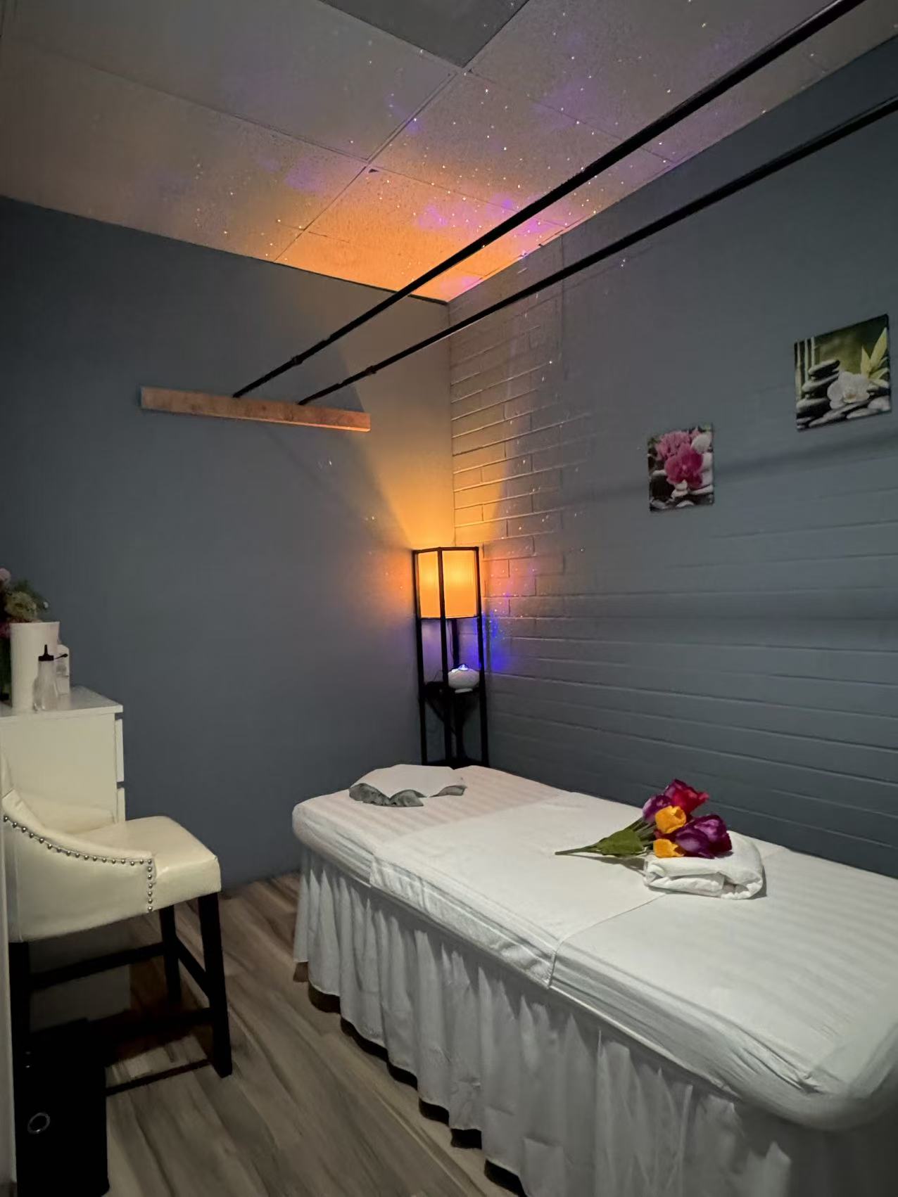 Private massage room